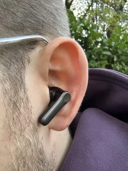 EarFun Air Pro 4  Tragekomfort in Ohr EarFun Air Pro 4  Tragekomfort in Ohr