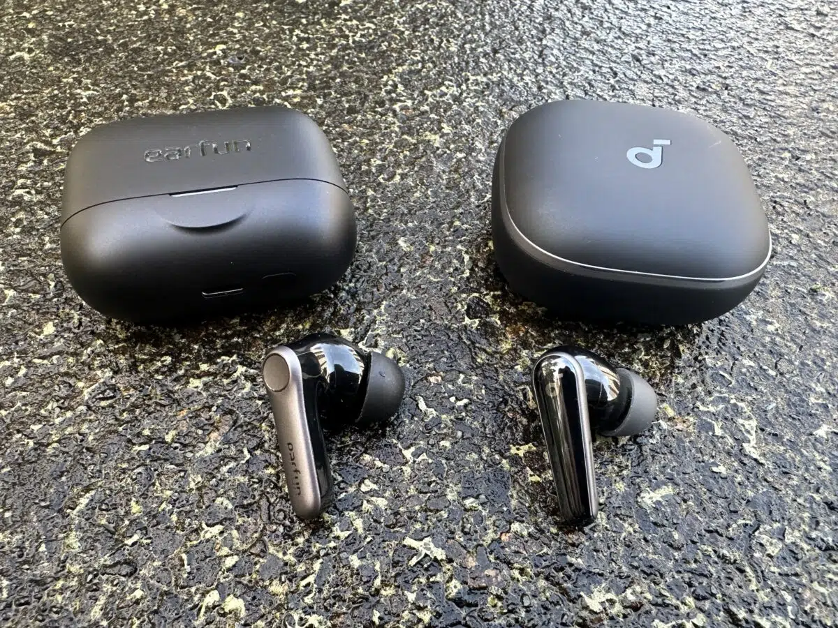EarFun Air Pro 4  und Soundcore Liberty 5 Hoerer EarFun Air Pro 4  und Soundcore Liberty 5 Hoerer