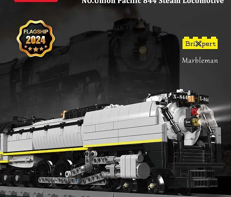 Mould King 12031 Union Pacific 844 Lok 3