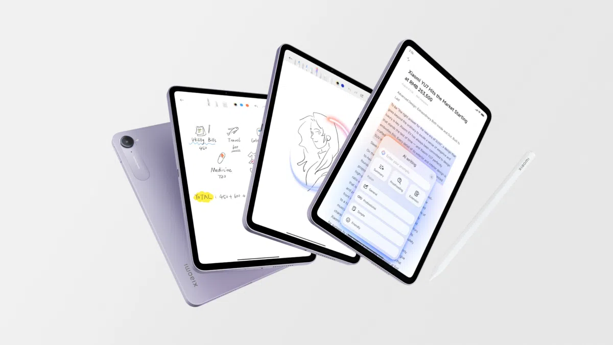 Xiaomi Pad Mini mit Stift