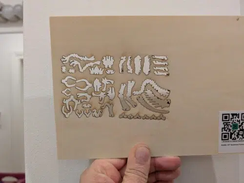 xTool F2 Holzschnitt fertig2 xTool F2 Holzschnitt fertig2