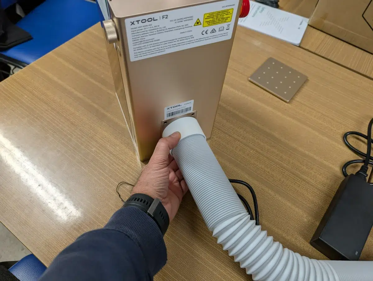 xTool F2 Inbetriebnahme2 xTool F2 Inbetriebnahme2