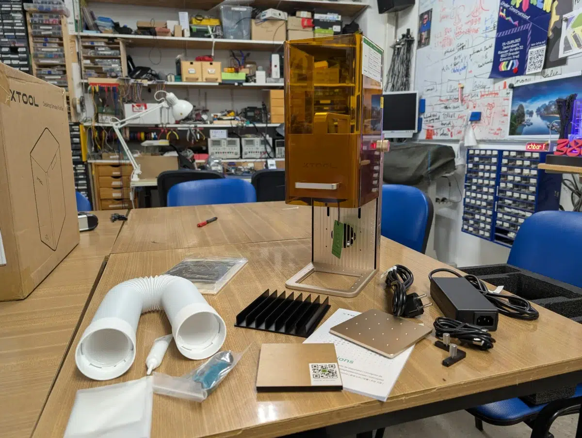 xTool F2 Lieferumfang xTool F2 Lieferumfang