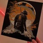 3D Druck Weihnachtsgeschenke Hueforge Samurai 4 3D Druck Weihnachtsgeschenke Hueforge Samurai 4