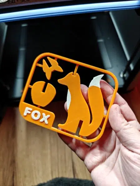 3D Druck Weihnachtsgeschenke Steckfigur Fuchs 3D Druck Weihnachtsgeschenke Steckfigur Fuchs