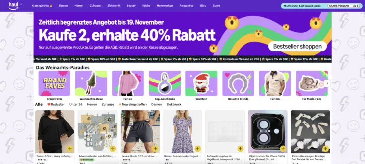 Amazon Haul 1 Amazon Haul 1