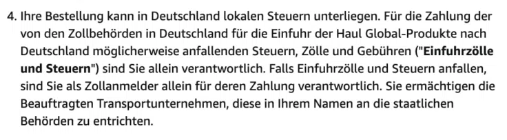 Amazon Haul Einfuhrsteuer Amazon Haul Einfuhrsteuer