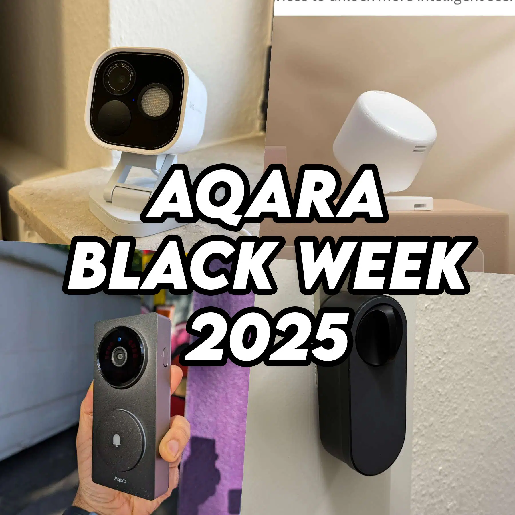 Aqara Black Week 2025 square