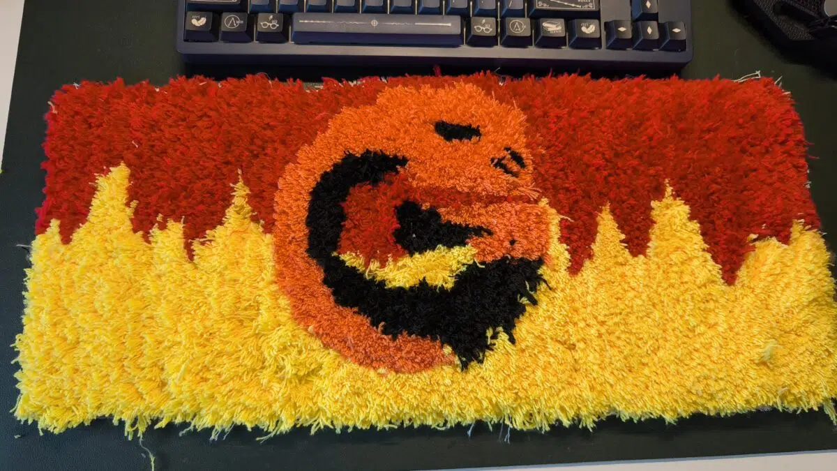 Clawlab Tufting Gun fertiger Teppich