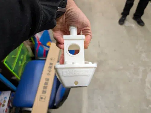 Elegoo OrangeStorm Giga Benchy hinten Elegoo OrangeStorm Giga Benchy hinten