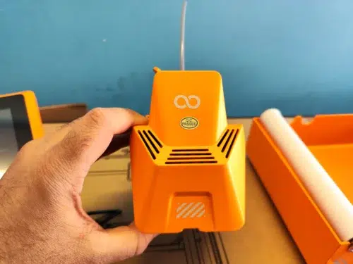 Elegoo OrangeStorm Giga Druckkopfvorne Elegoo OrangeStorm Giga Druckkopfvorne