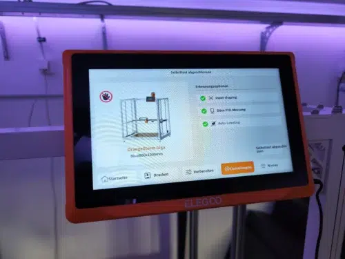 Elegoo OrangeStorm Giga Einrichtung abgeschlossen Elegoo OrangeStorm Giga Einrichtung abgeschlossen