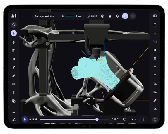 GenerationOne 5 Achsen Drucker Aibuild Softwarecontrast GenerationOne 5 Achsen Drucker Aibuild Softwarecontrast