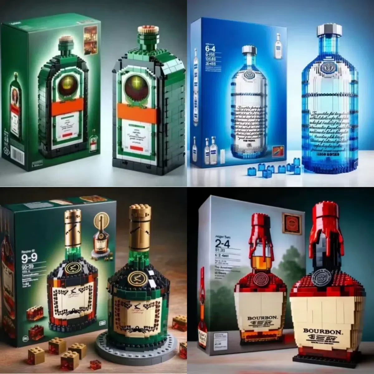 Klemmbaustein Spirituosen Klemmbaustein Spirituosen