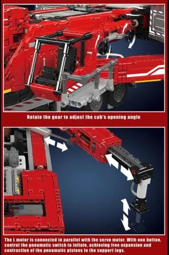 Mouldking 17007 17008 Kran Klemmbausteine 5 Mouldking 17007 17008 Kran Klemmbausteine 5