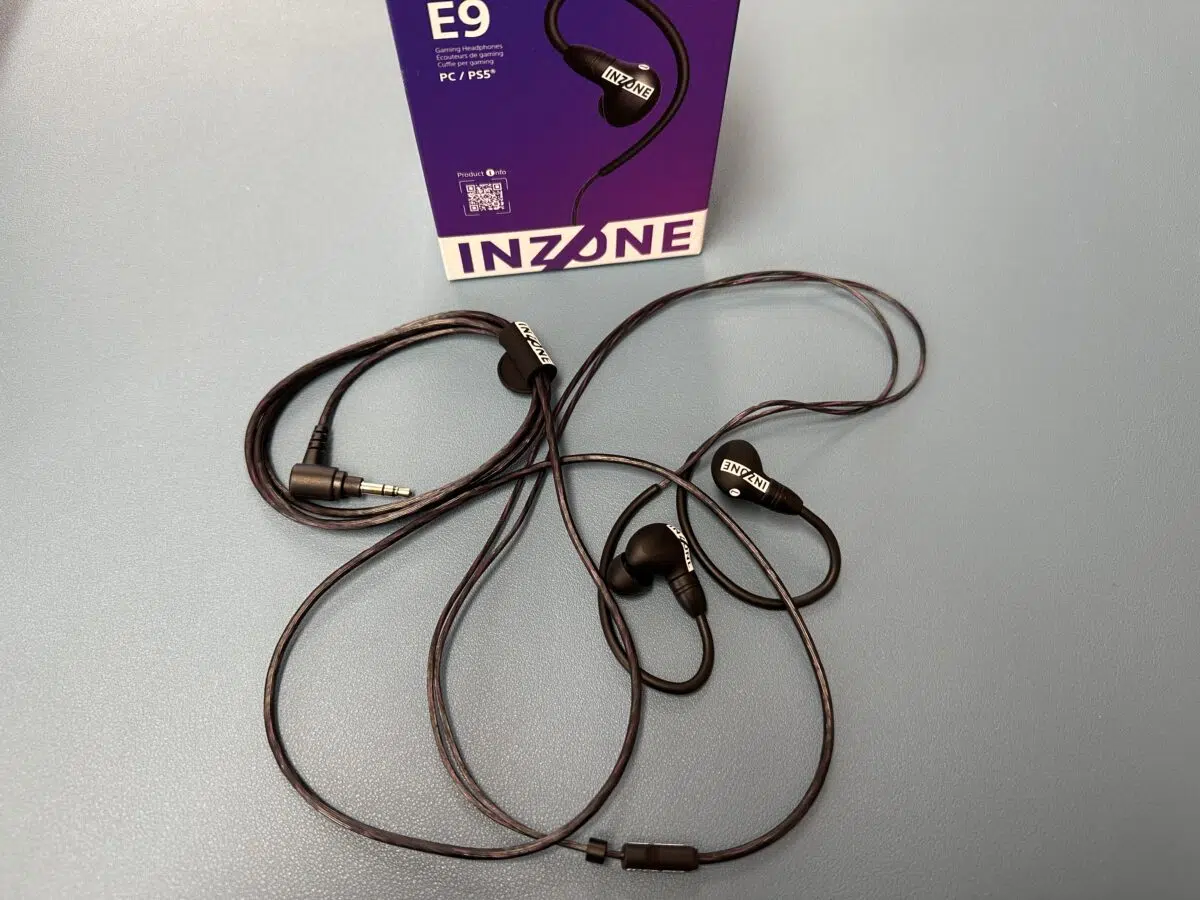 Sony Inzone E9 In Ears mit Verpackung Sony Inzone E9 In Ears mit Verpackung