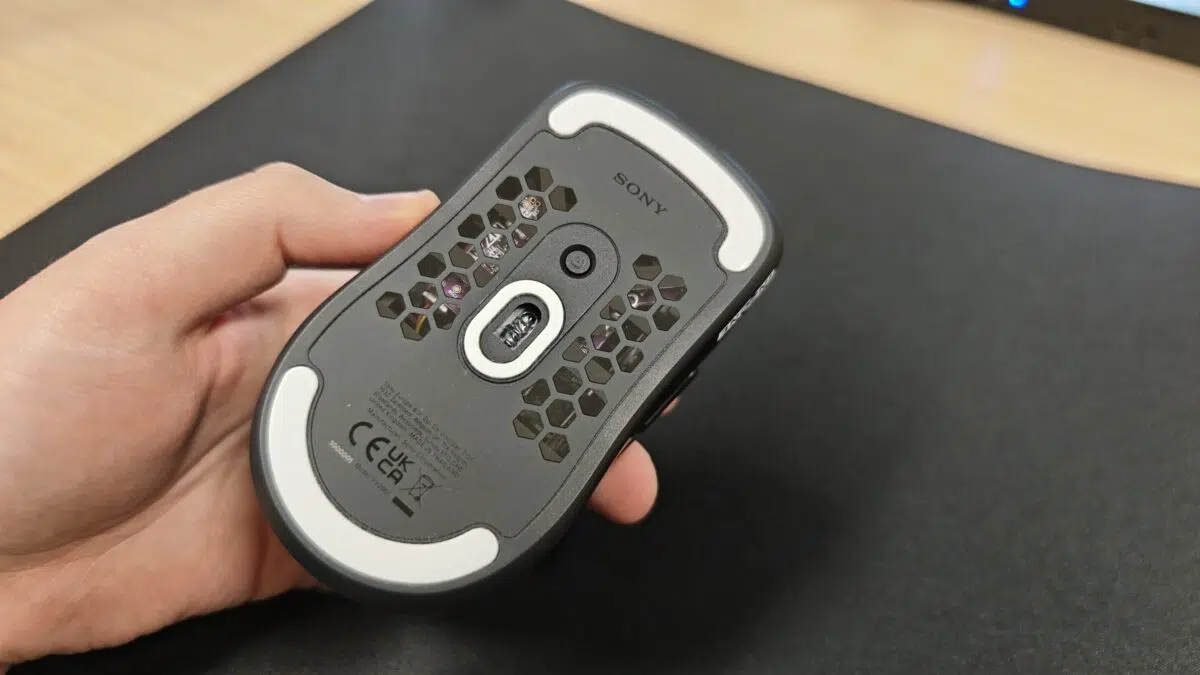 Sony Inzone Mouse-A Unterseite