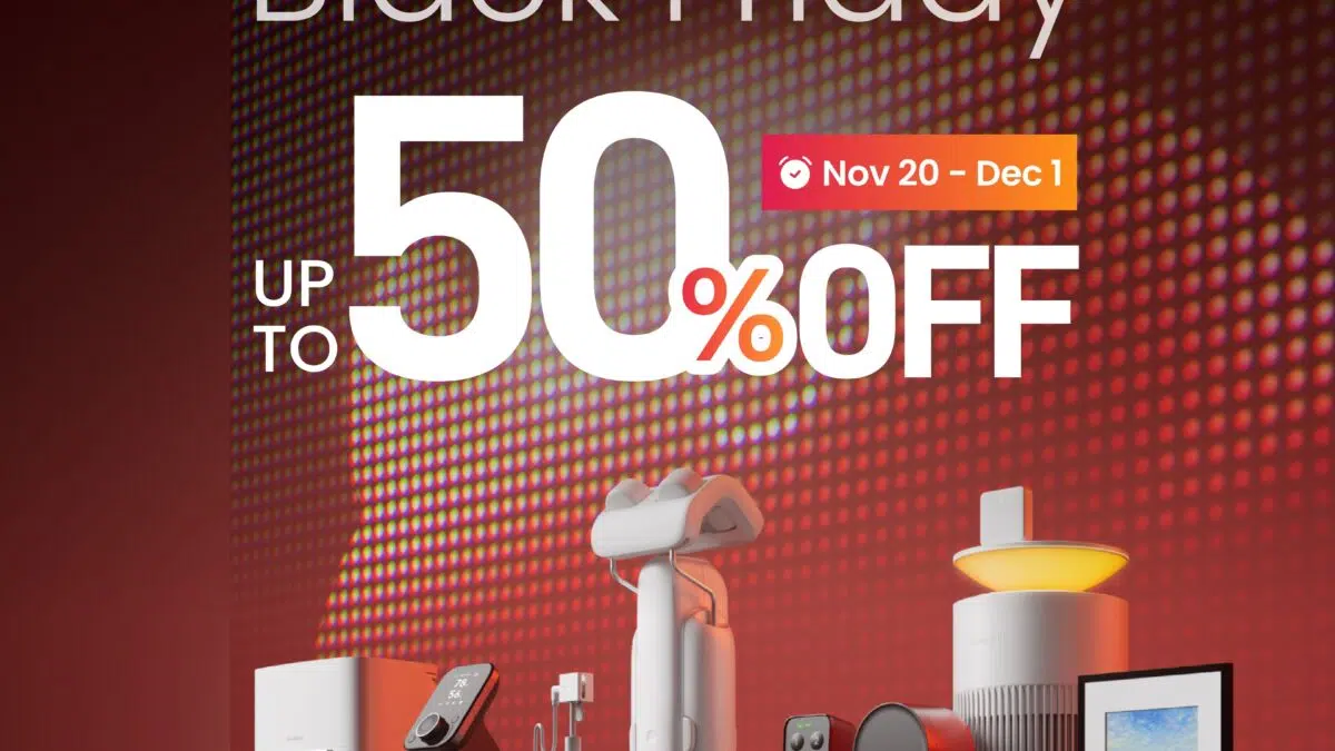 SwitchBot Black Week 2025 Banner