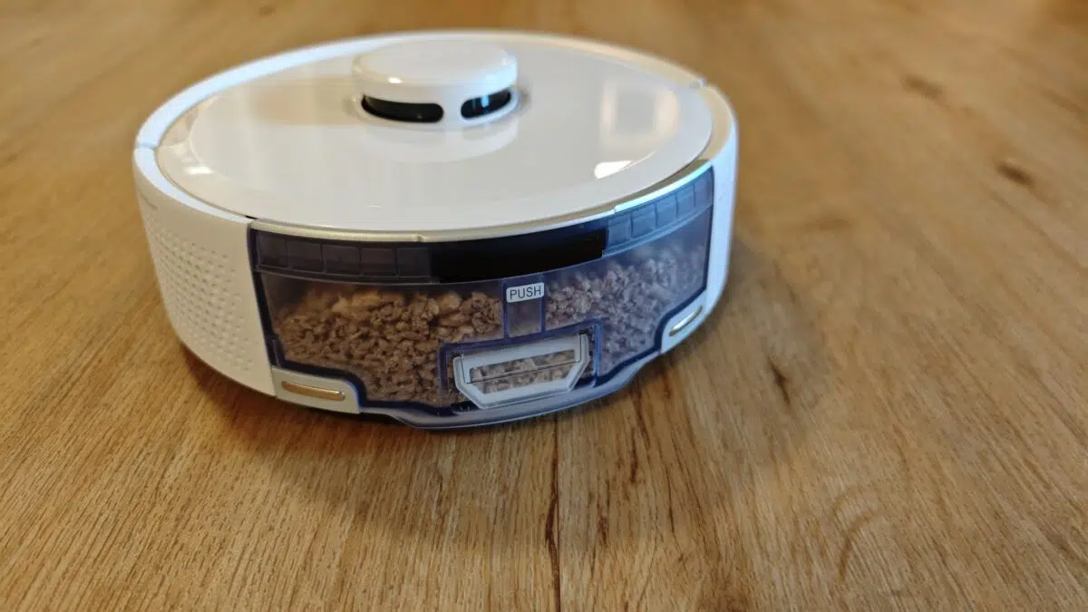 SwitchBot K11+ voller Staubbehälter