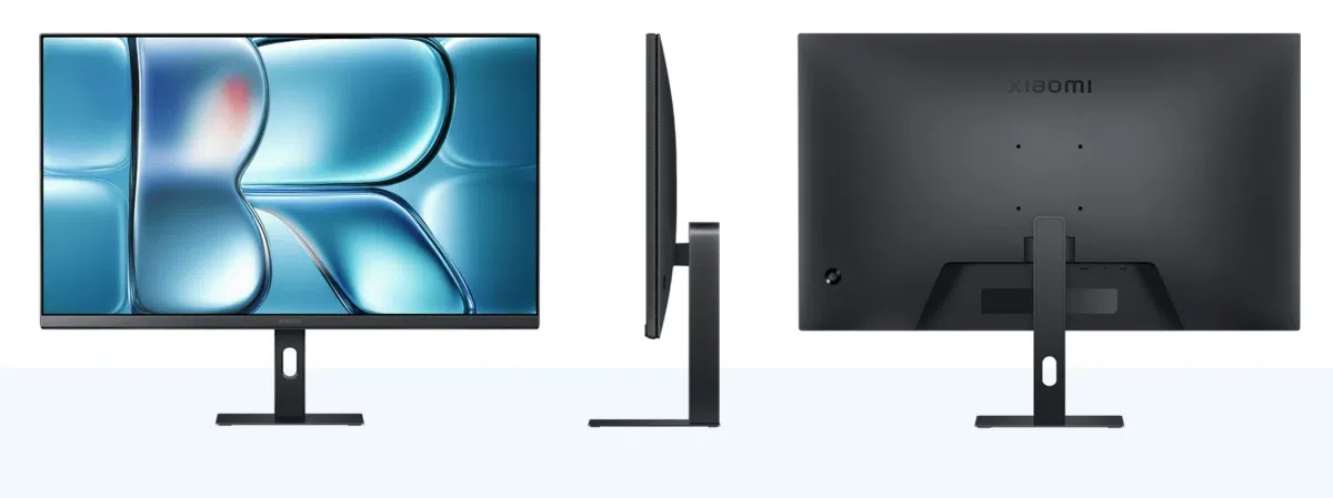 Xiaomi 2K Monitor A27Qi 2026 Front, Seite und Rückseite