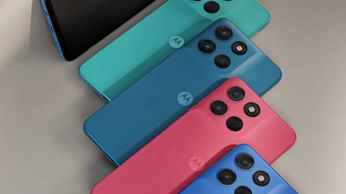 motorola moto g57 power verschiedene farben