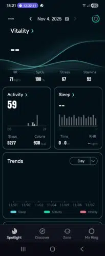 Aivela Smartring App Screenshot 5