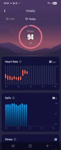 Aivela Smartring App Screenshot 9