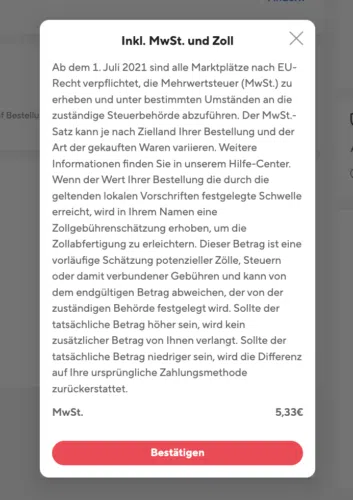 AliExpress Gebuehren Zoll Informationen AliExpress Gebuehren Zoll Informationen