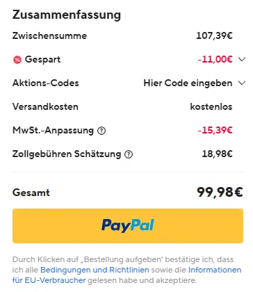 AliExpress Gebuehren Zoll Informationen Warenkorb AliExpress Gebuehren Zoll Informationen Warenkorb