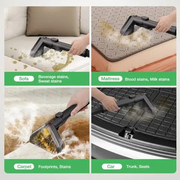 BlitzHome BH C688C Dampfteppichreiniger Oberflaechen