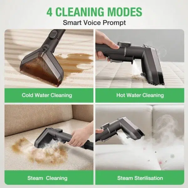 BlitzHome BH C688C Dampfteppichreiniger Putzmodi