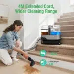 BlitzHome BH C688C Dampfteppichreiniger Stromkabel