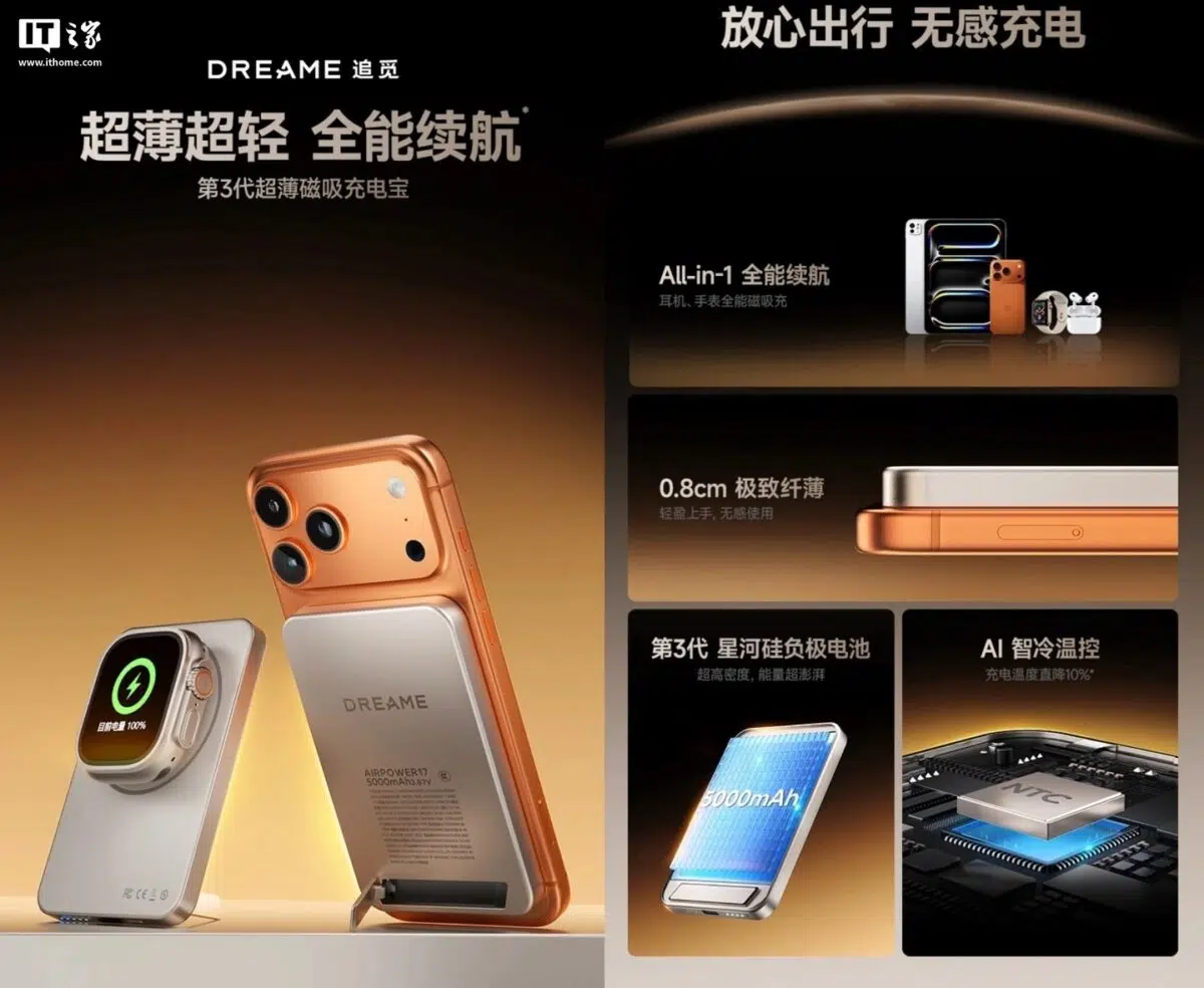 Dreame Powerbank 20 Watt USB C 2