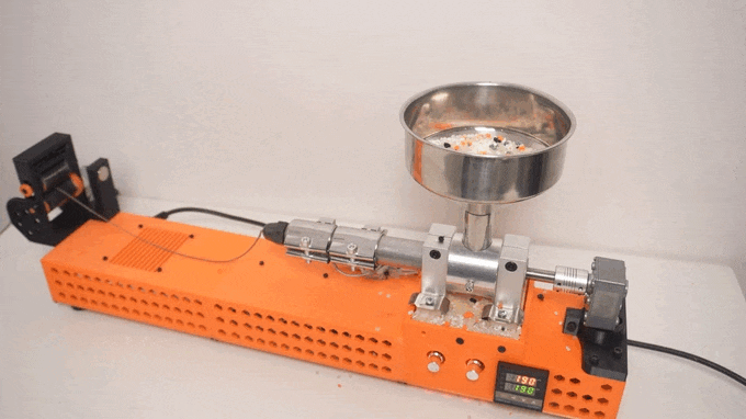 ExtrudeX Filament Recycler Animation ExtrudeX Filament Recycler Animation