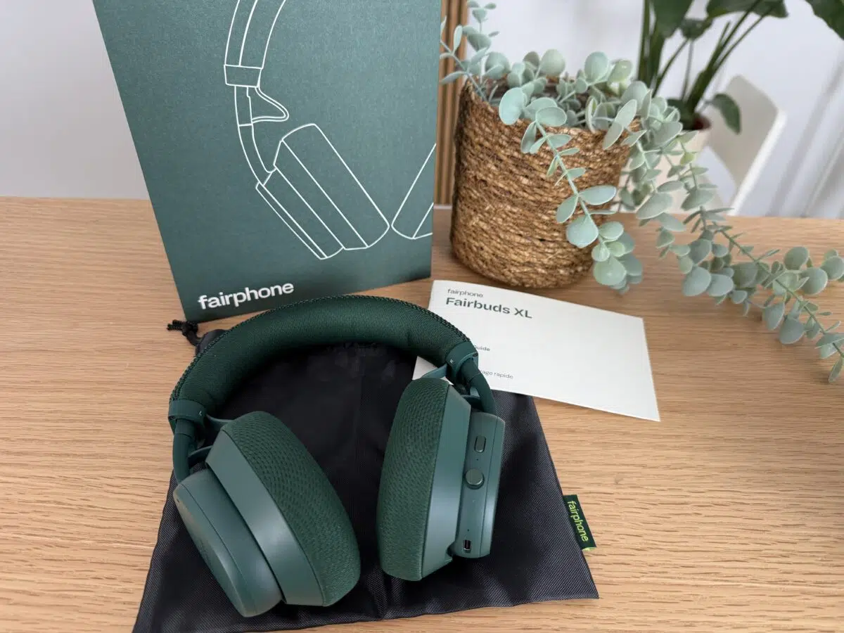Fairphone Fairbuds XL 2025 Lieferumfang Fairphone Fairbuds XL 2025 Lieferumfang