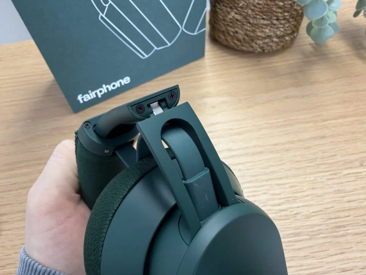 Fairphone Fairbuds XL 2025 scharnier Fairphone Fairbuds XL 2025 scharnier