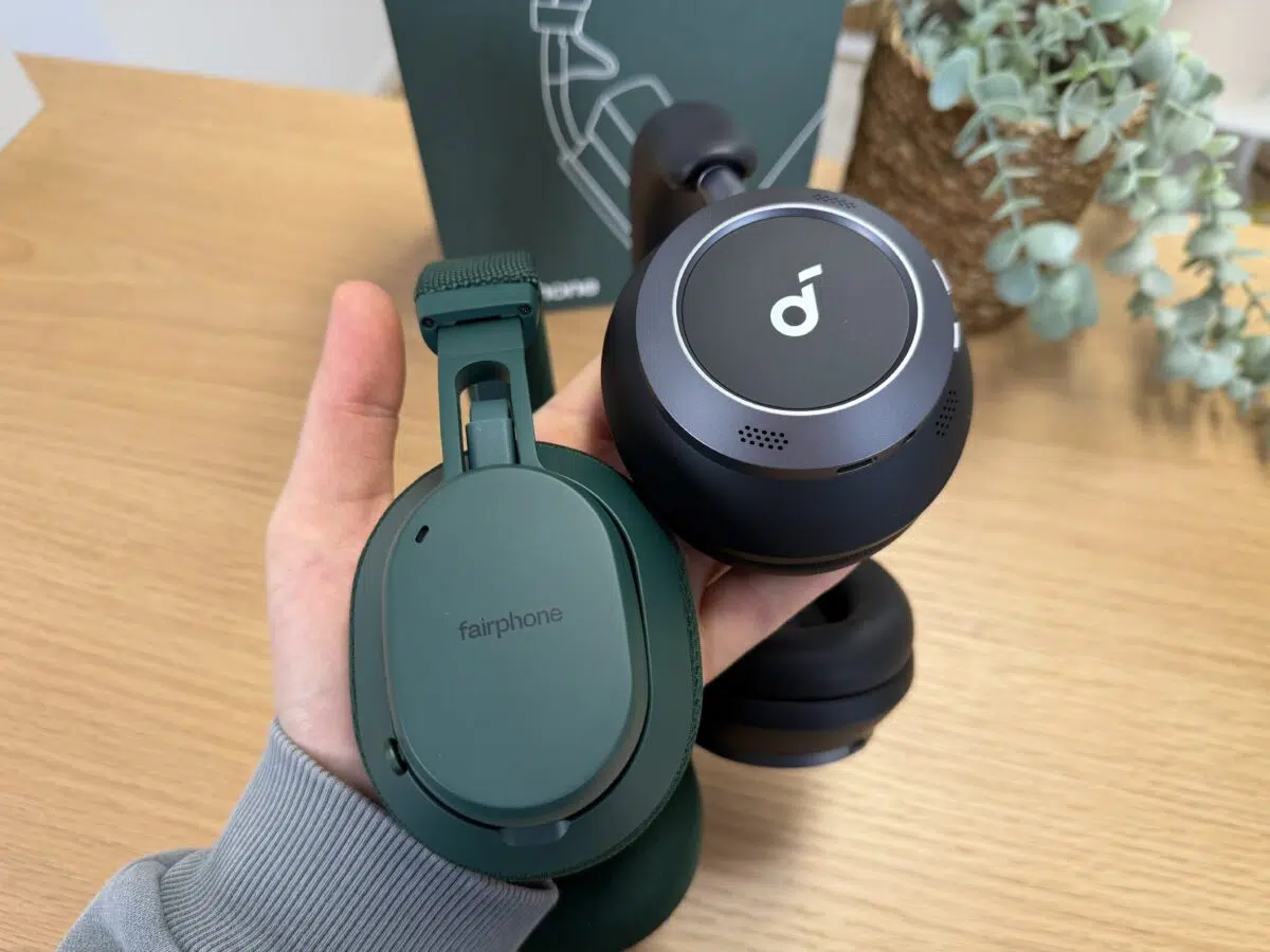 Fairphone Fairbuds XL 2025 und Soundcore Space One Pro Fairphone Fairbuds XL 2025 und Soundcore Space One Pro