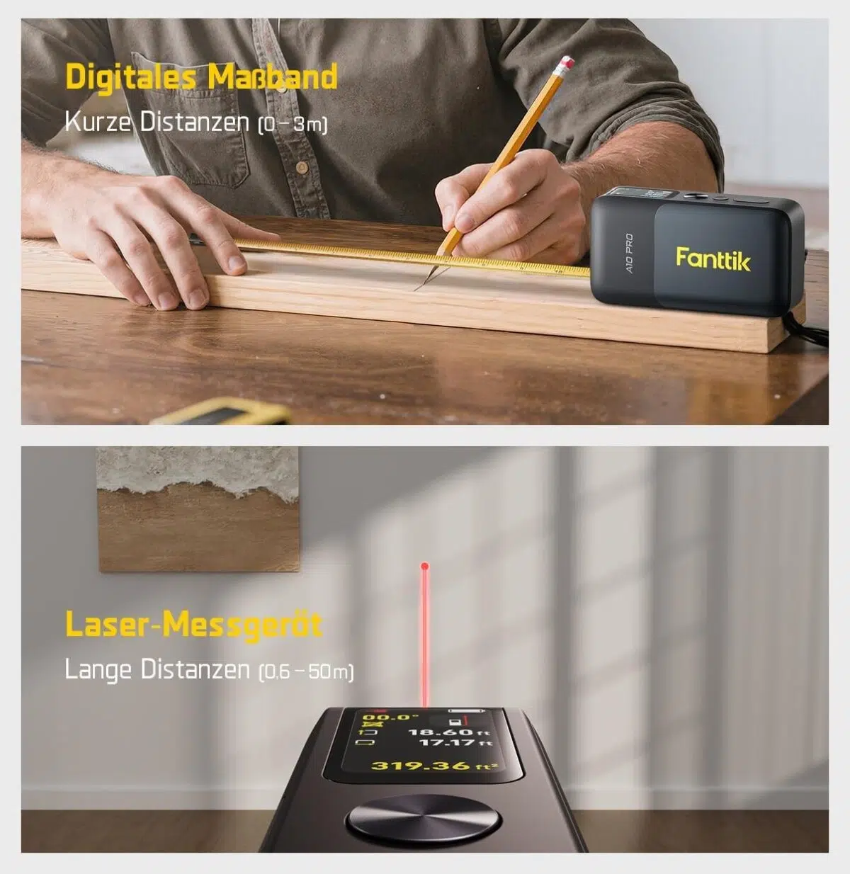 Fantteck A10 Pro Digitales Massband 7 Fantteck A10 Pro Digitales Massband 7