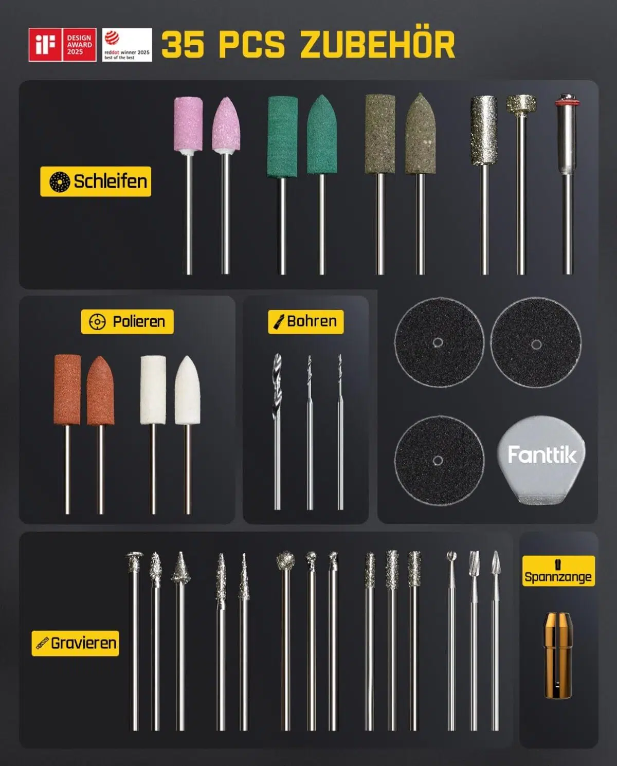 Fanttik F2 Master Zubehoer