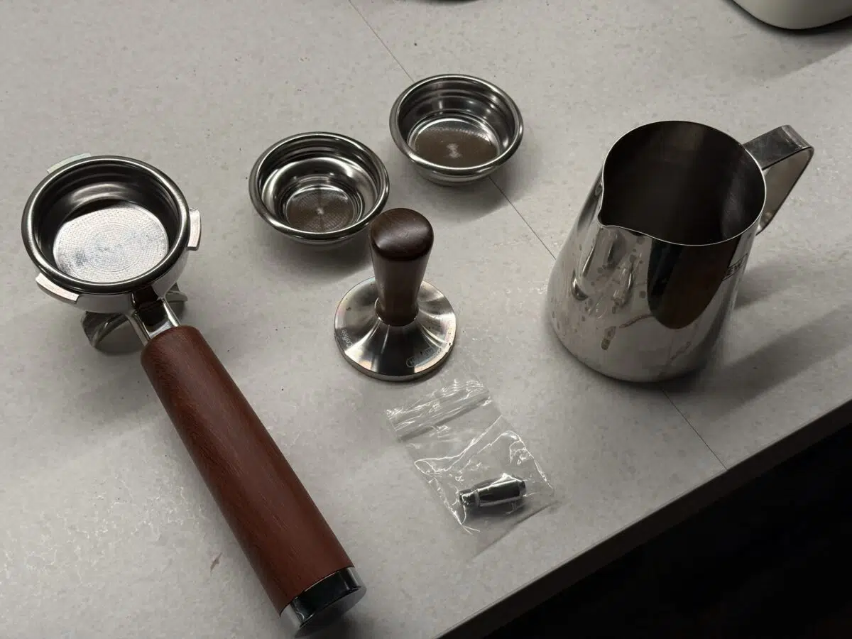 HiBREW H13 Siebtraegermaschine Lieferumfang