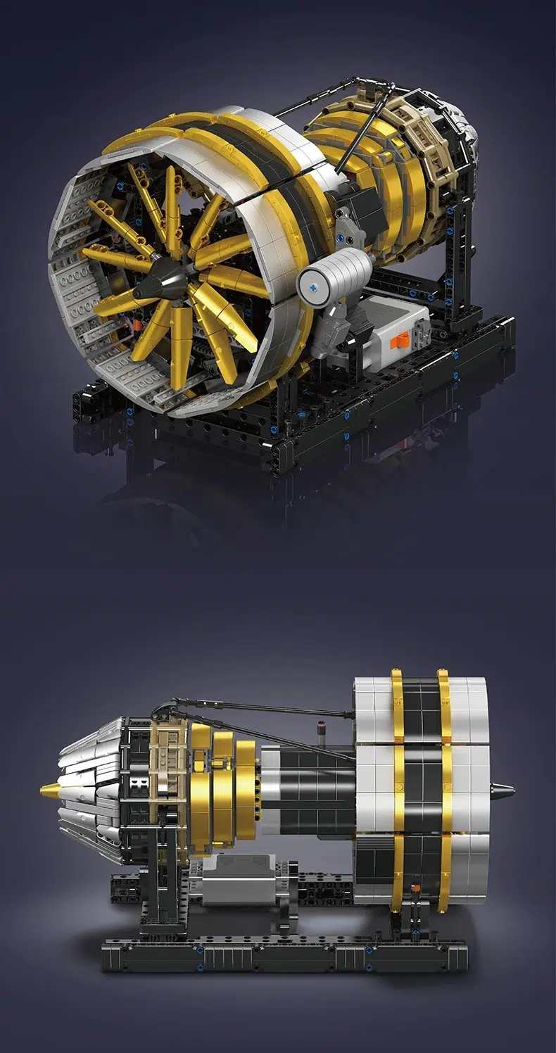 Mould King 10141 Flugzeugturbine 1 Mould King 10141 Flugzeugturbine 1