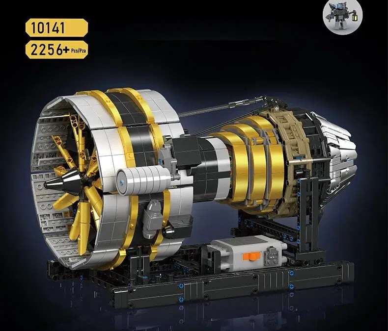 Mould King 10141 Flugzeugturbine 2