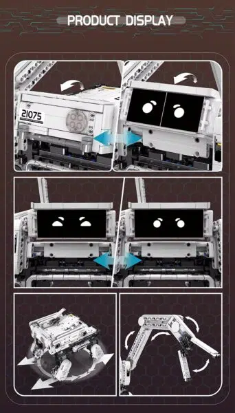 Mould King 21075 Roboterhund Bewegungn Mould King 21075 Roboterhund Bewegungn