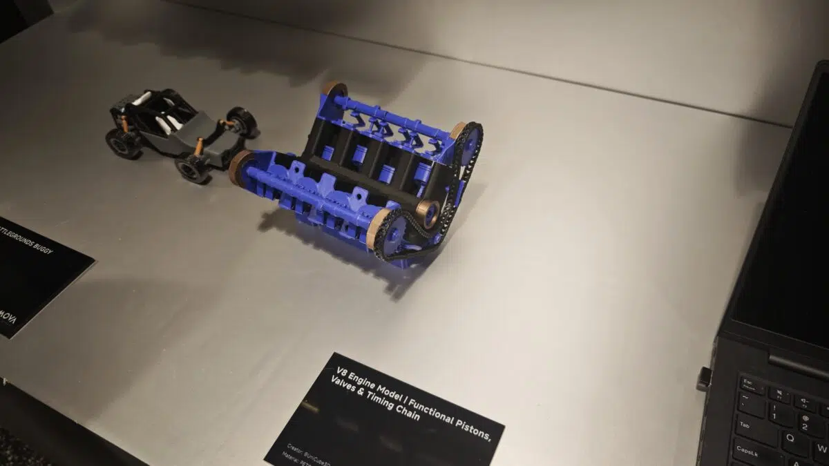 Mova Atomform Palette 300 Druckbeispiel