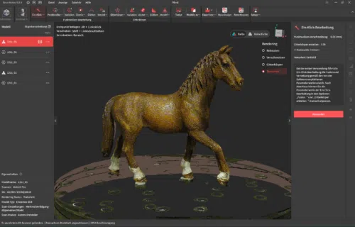 Pferd Scan erfolgreich Pferd Scan erfolgreich