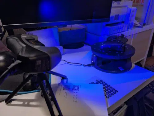 Revopoint MetroY Pro Gamecontroller Scanprozess Revopoint MetroY Pro Gamecontroller Scanprozess