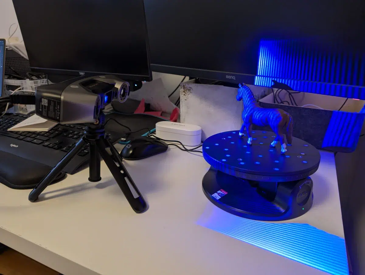 Revopoint MetroY Pro Scanprozess2 Revopoint MetroY Pro Scanprozess2