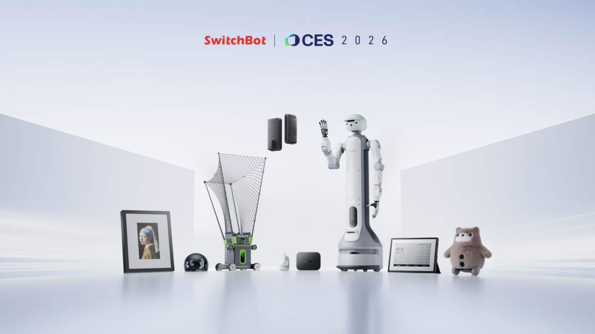 SwitchBot CES 2026 Neuheiten Key Visual SwitchBot CES 2026 Neuheiten Key Visual