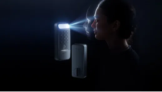 SwitchBot CES Neuheiten Lock Vista Series Gesichtserkennung SwitchBot CES Neuheiten Lock Vista Series Gesichtserkennung