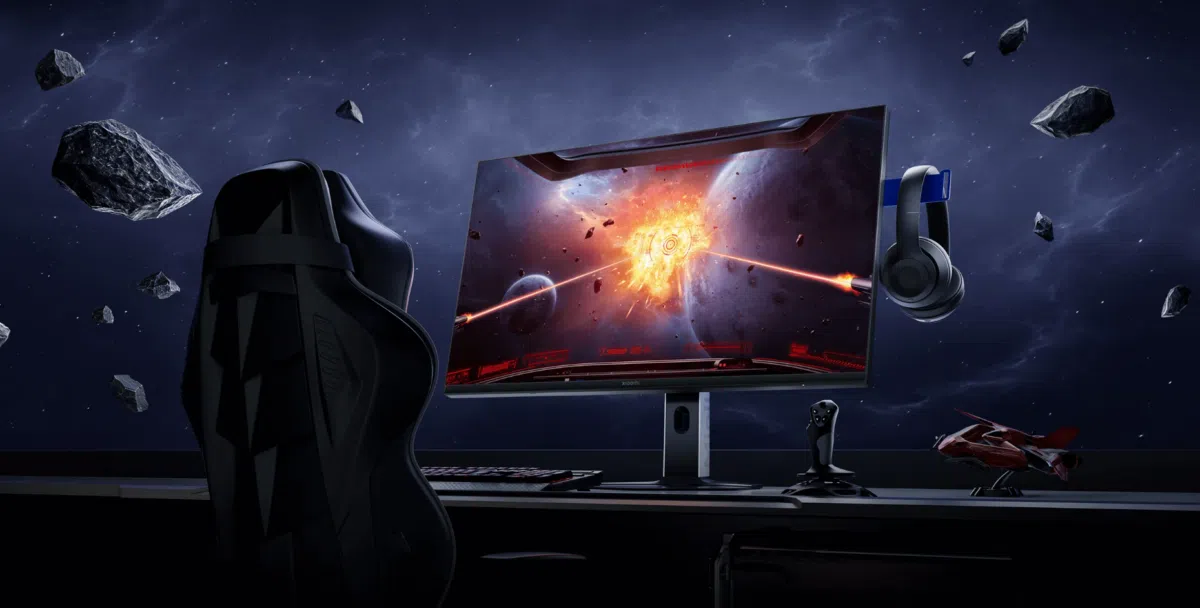 Xiaomi Mini LED Gaming Monitor G Pro 27Qi 2026 auf dem Schreibtisch Xiaomi Mini LED Gaming Monitor G Pro 27Qi 2026 auf dem Schreibtisch